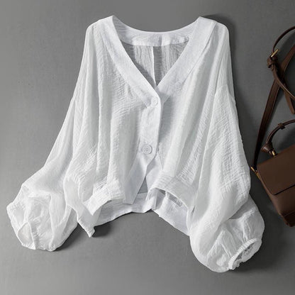Sadie | Linnenblouse
