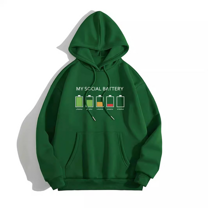 "Low Social Battery" Hoodie