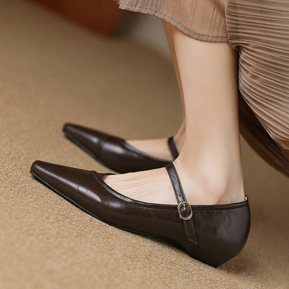 Solenza™| Eliza Platte Sandalen