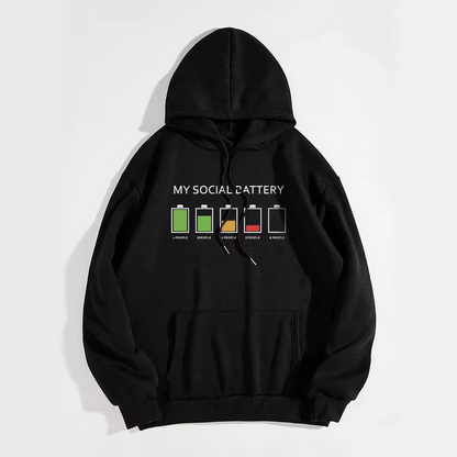 "Low Social Battery" Hoodie