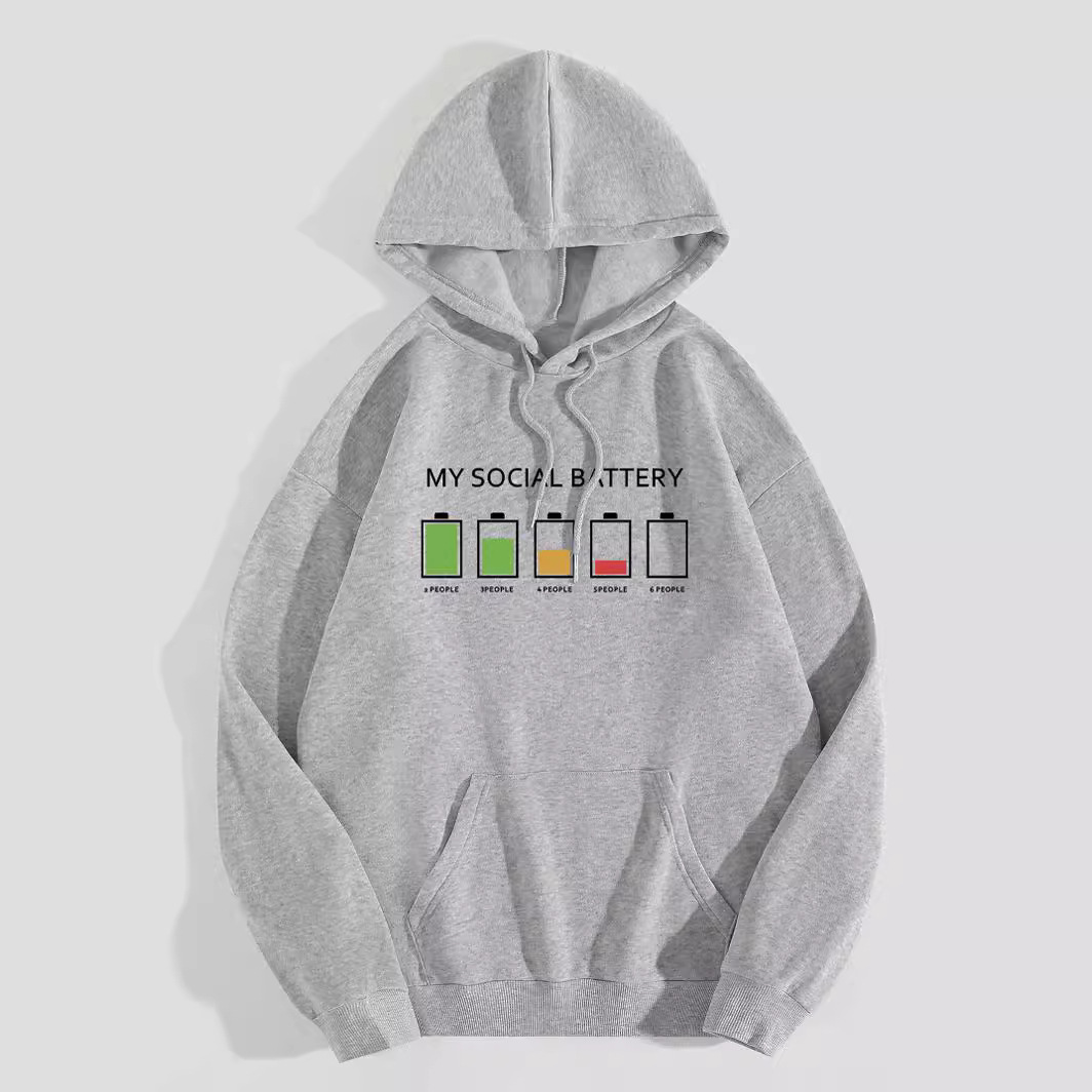 "Low Social Battery" Hoodie