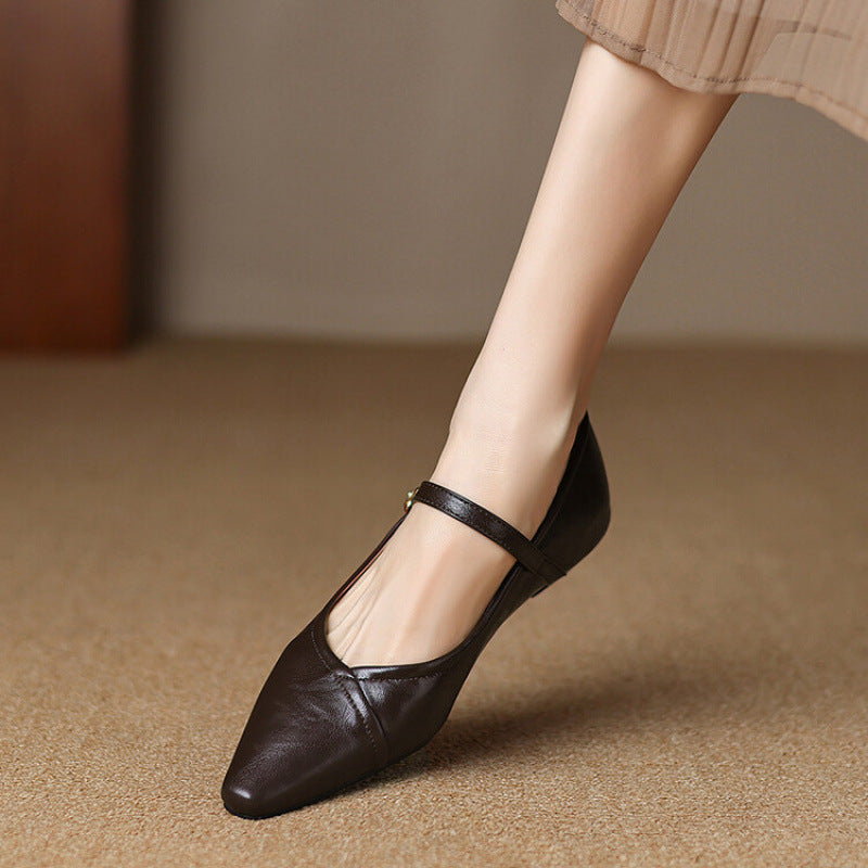 Solenza™| Eliza Platte Sandalen