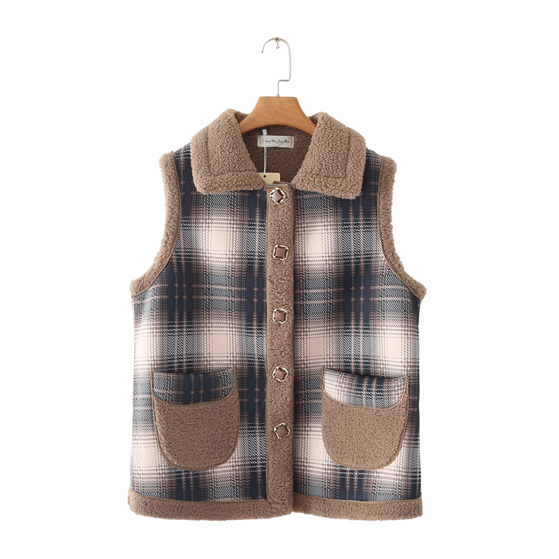 Sierra Lodge Geruite Gilet