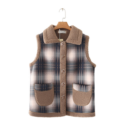 Sierra Lodge Geruite Gilet