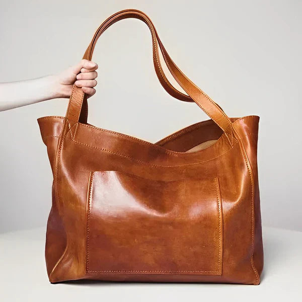 NOELIA | VINTAGE LEREN TASSEN