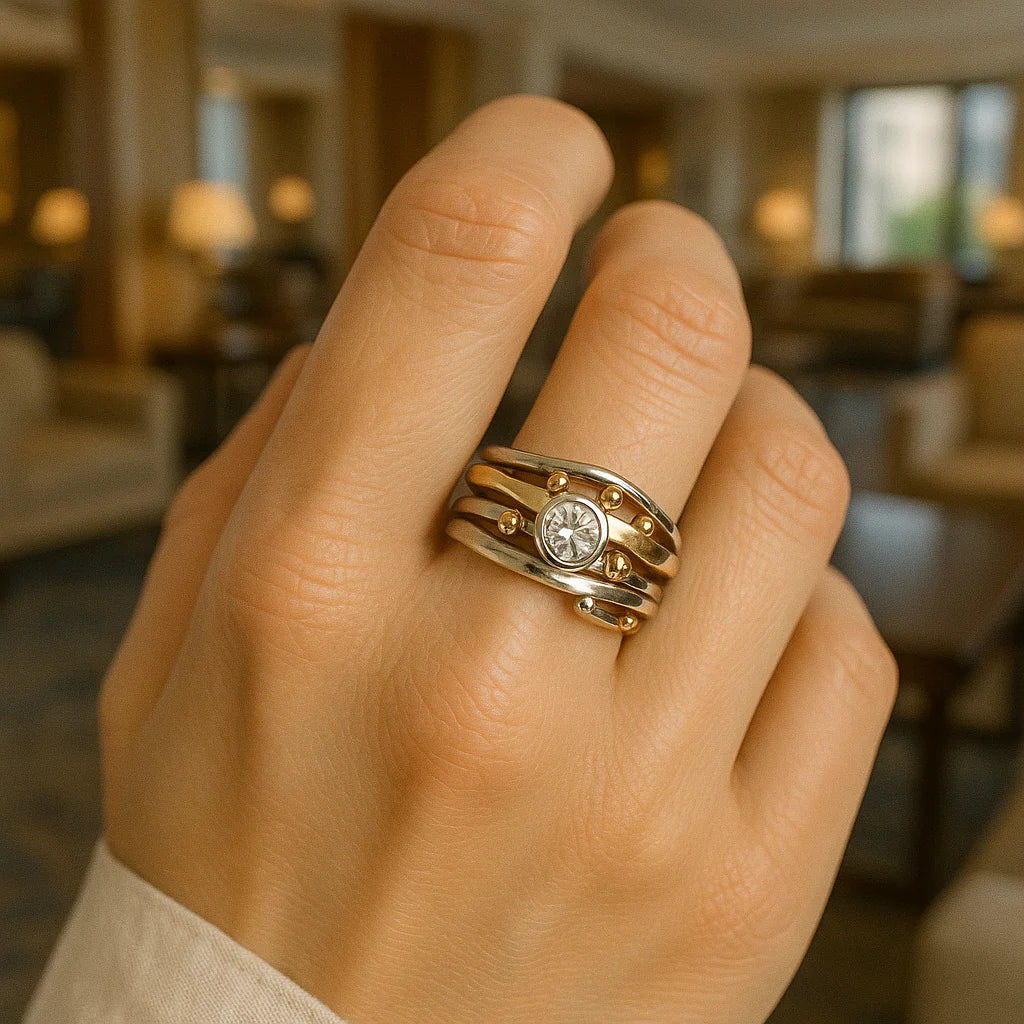 Royal-Vintage-Gold-Inlay-Cubic-Zirkonia-Ring