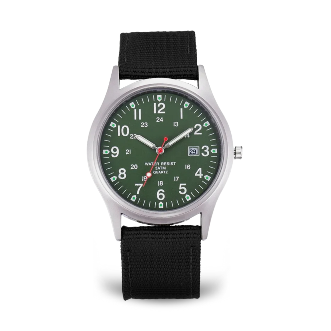 Casual horloge met band™ - Militaire-geïnspireerd horloge voor elke dag
