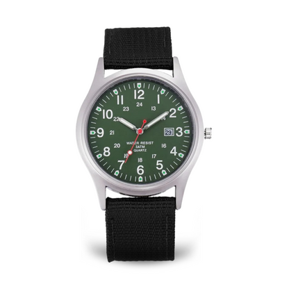 Casual horloge met band™ - Militaire-geïnspireerd horloge voor elke dag