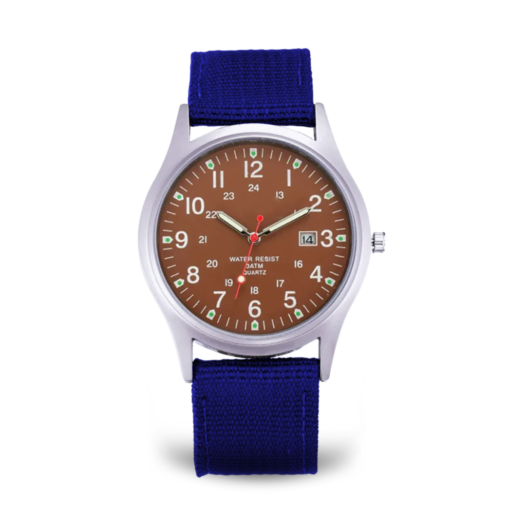 Casual horloge met band™ - Militaire-geïnspireerd horloge voor elke dag