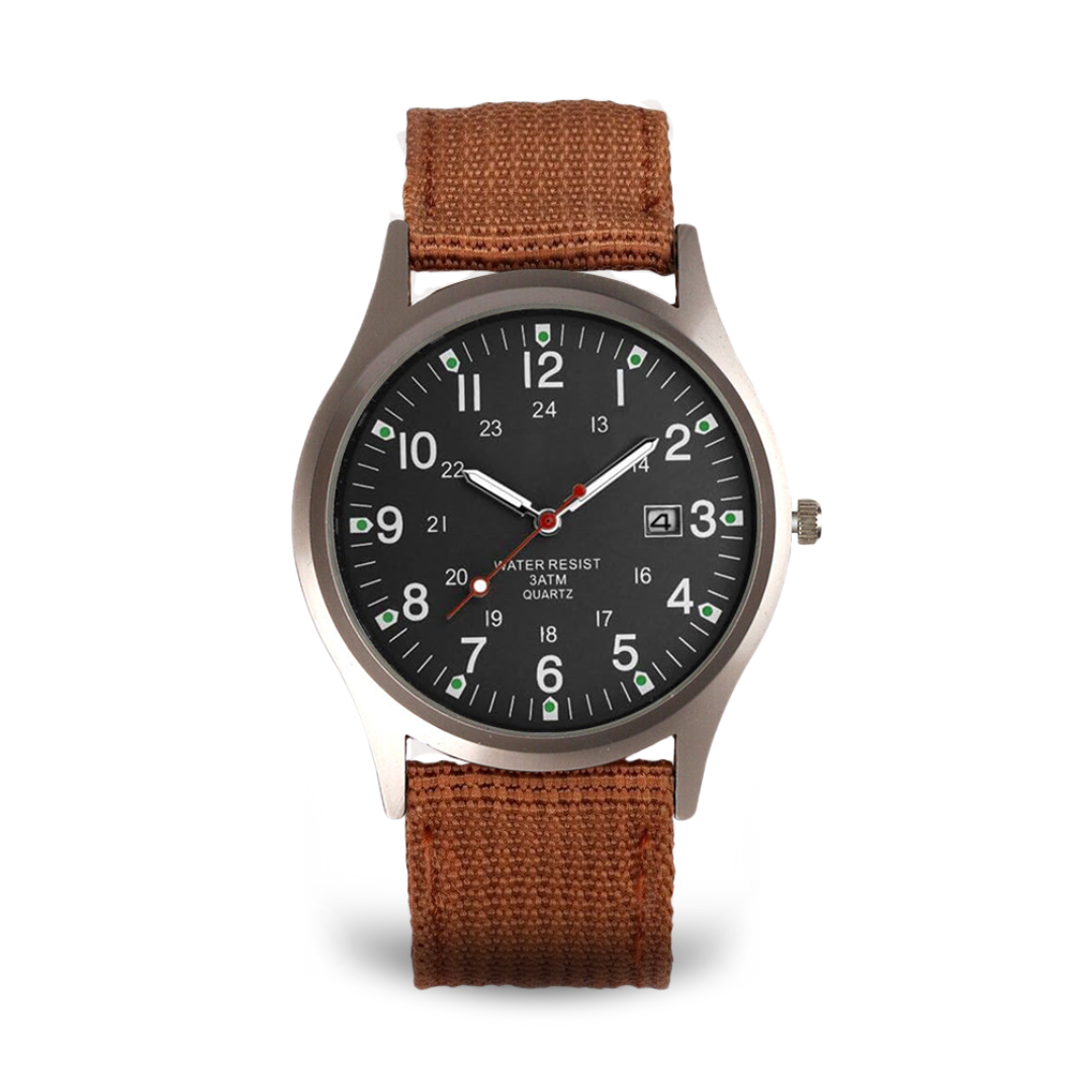 Casual horloge met band™ - Militaire-geïnspireerd horloge voor elke dag