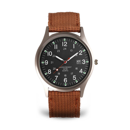 Casual horloge met band™ - Militaire-geïnspireerd horloge voor elke dag