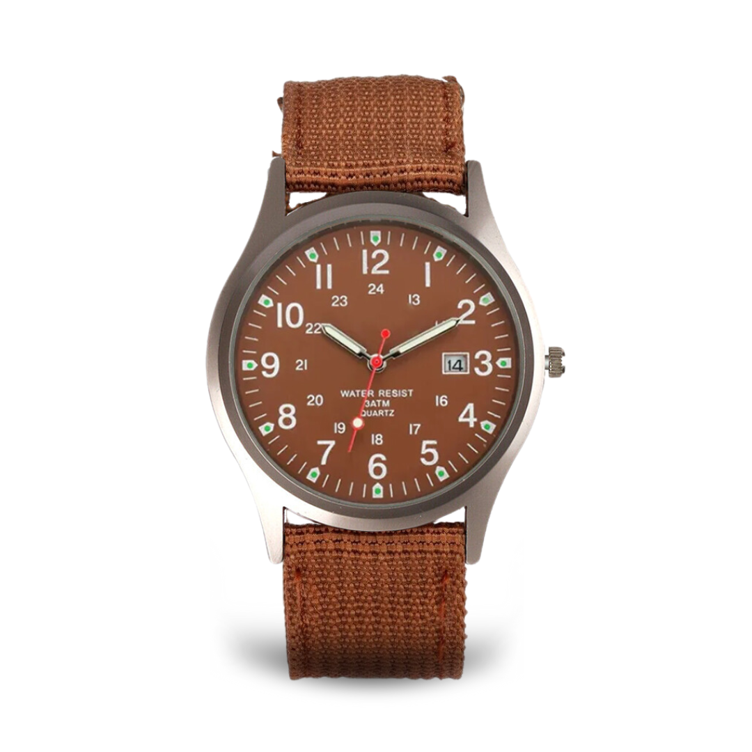 Casual horloge met band™ - Militaire-geïnspireerd horloge voor elke dag