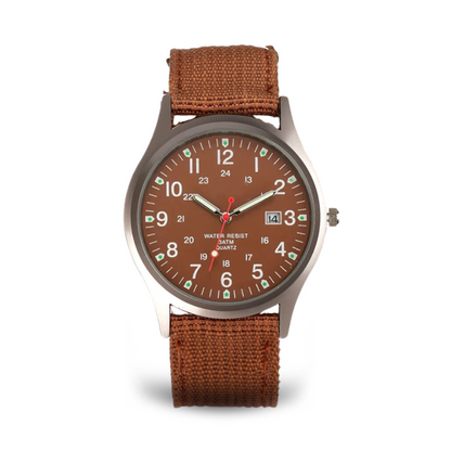 Casual horloge met band™ - Militaire-geïnspireerd horloge voor elke dag