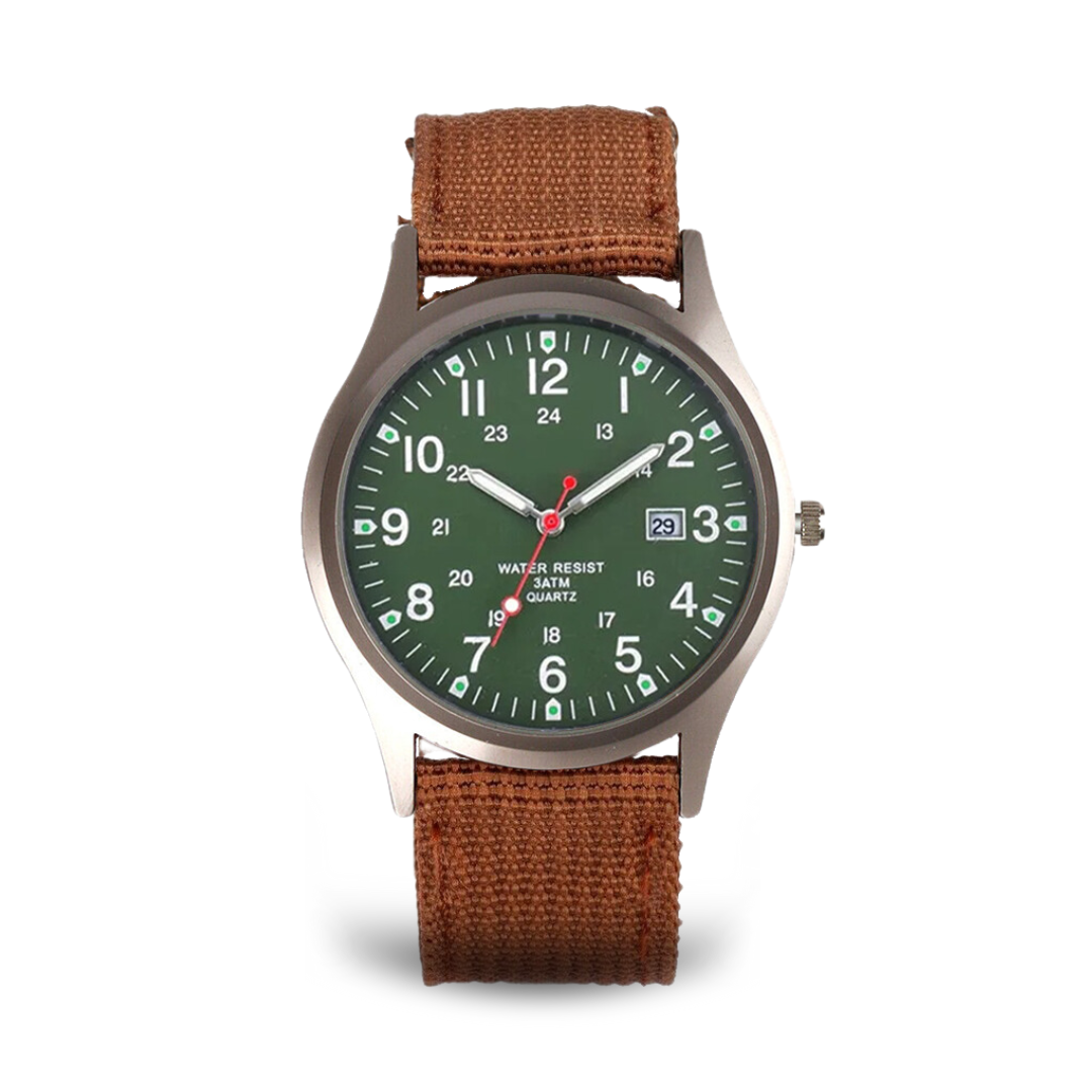 Casual horloge met band™ - Militaire-geïnspireerd horloge voor elke dag