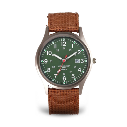 Casual horloge met band™ - Militaire-geïnspireerd horloge voor elke dag