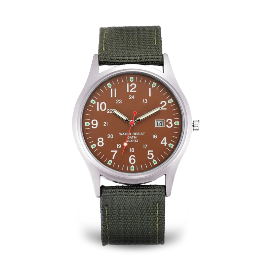 Casual horloge met band™ - Militaire-geïnspireerd horloge voor elke dag