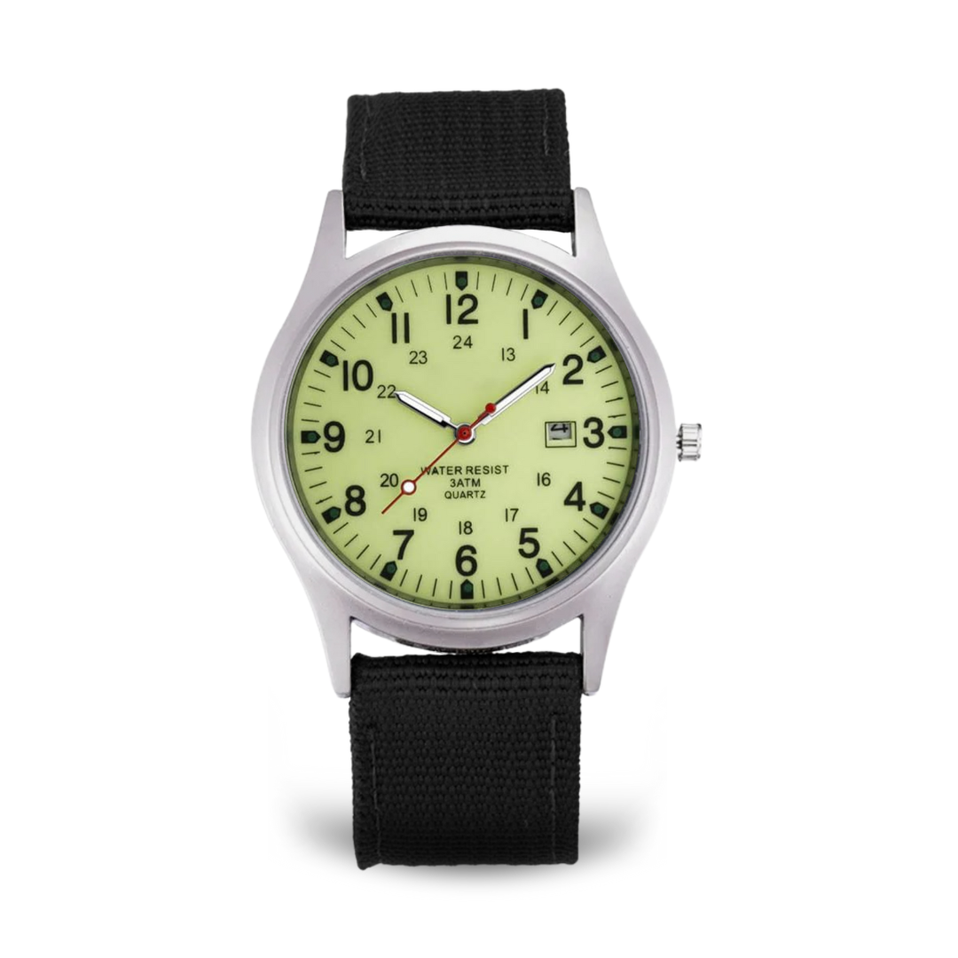 Casual horloge met band™ - Militaire-geïnspireerd horloge voor elke dag