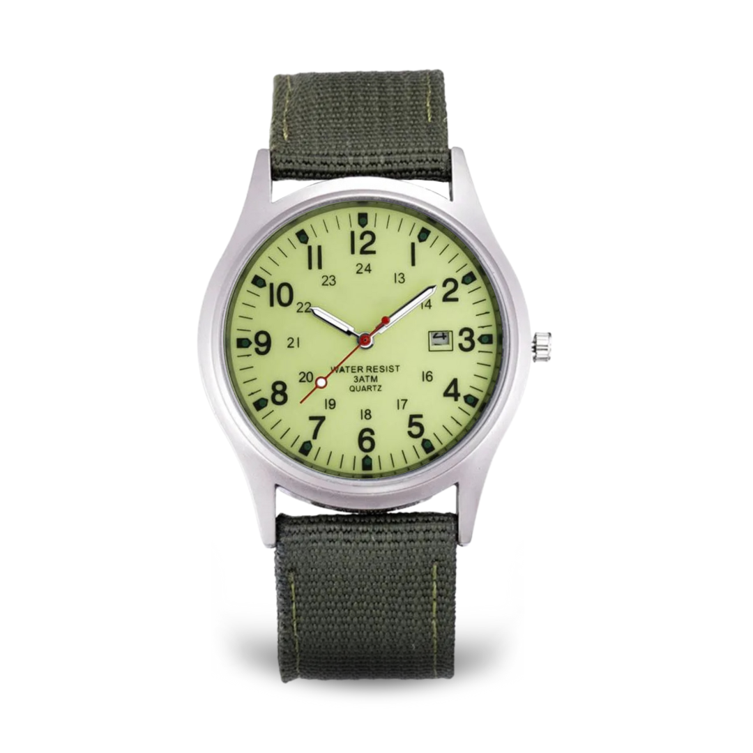 Casual horloge met band™ - Militaire-geïnspireerd horloge voor elke dag