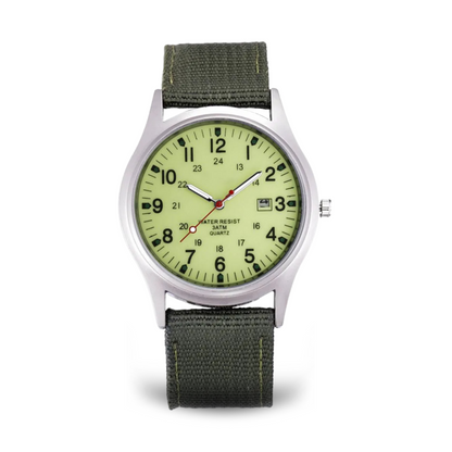 Casual horloge met band™ - Militaire-geïnspireerd horloge voor elke dag