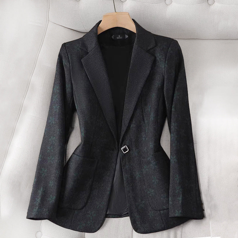 Mira roze geruite blazer