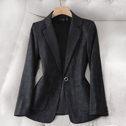 Mira roze geruite blazer