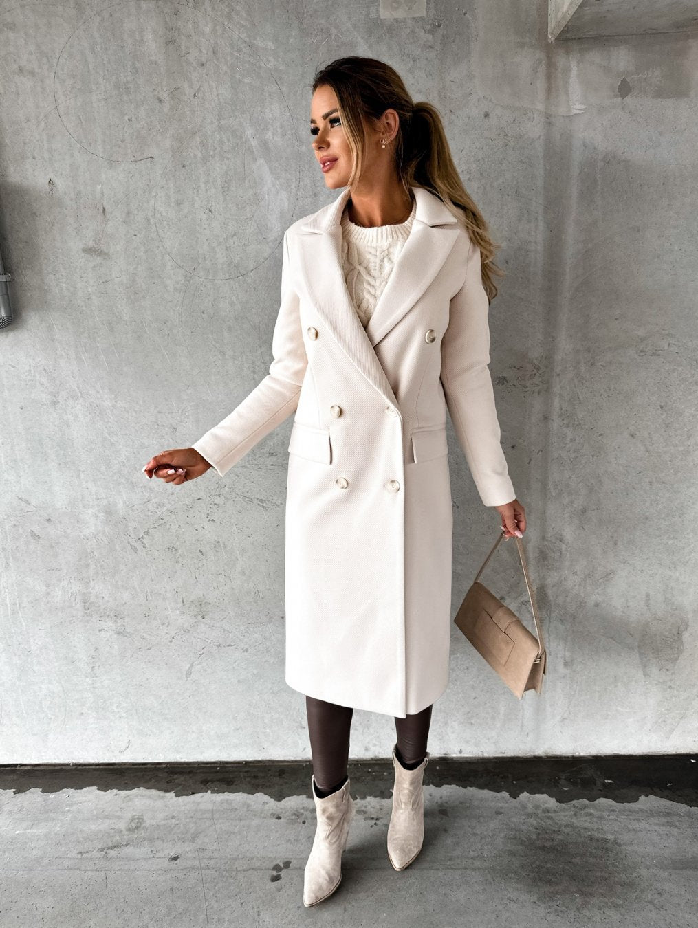Martina | Lange casual jas