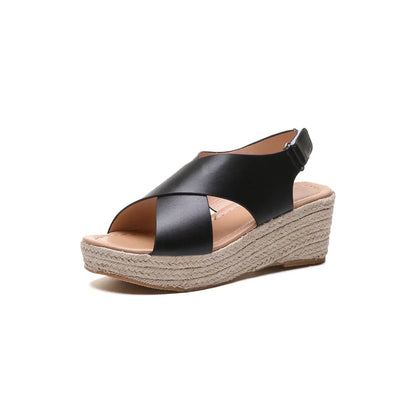 Monika Keil-Sandalen - Elegante Kreuzriemen für ganztägigen Komfort
