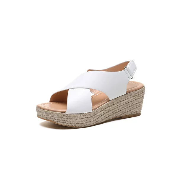Monika Keil-Sandalen - Elegante Kreuzriemen für ganztägigen Komfort