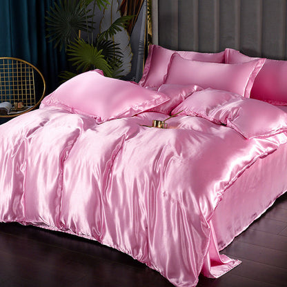 Luxe zijden dekbedovertrek