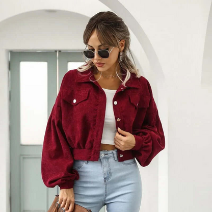 Sierra Cord-Shortjacke