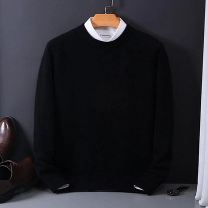 Thierry | Kasjmier pullover met ronde hals