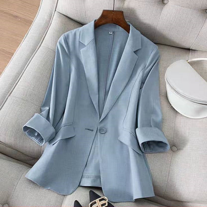 Noelle Blazer mit Krempelärmeln