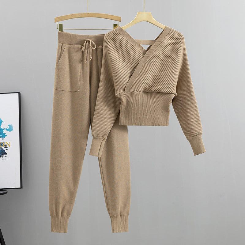 Rosanti Joggingpak Set met Overslagstijl