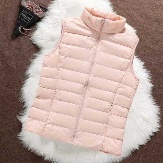 Isa Gewatteerde Bodywarmer | Lichtroze