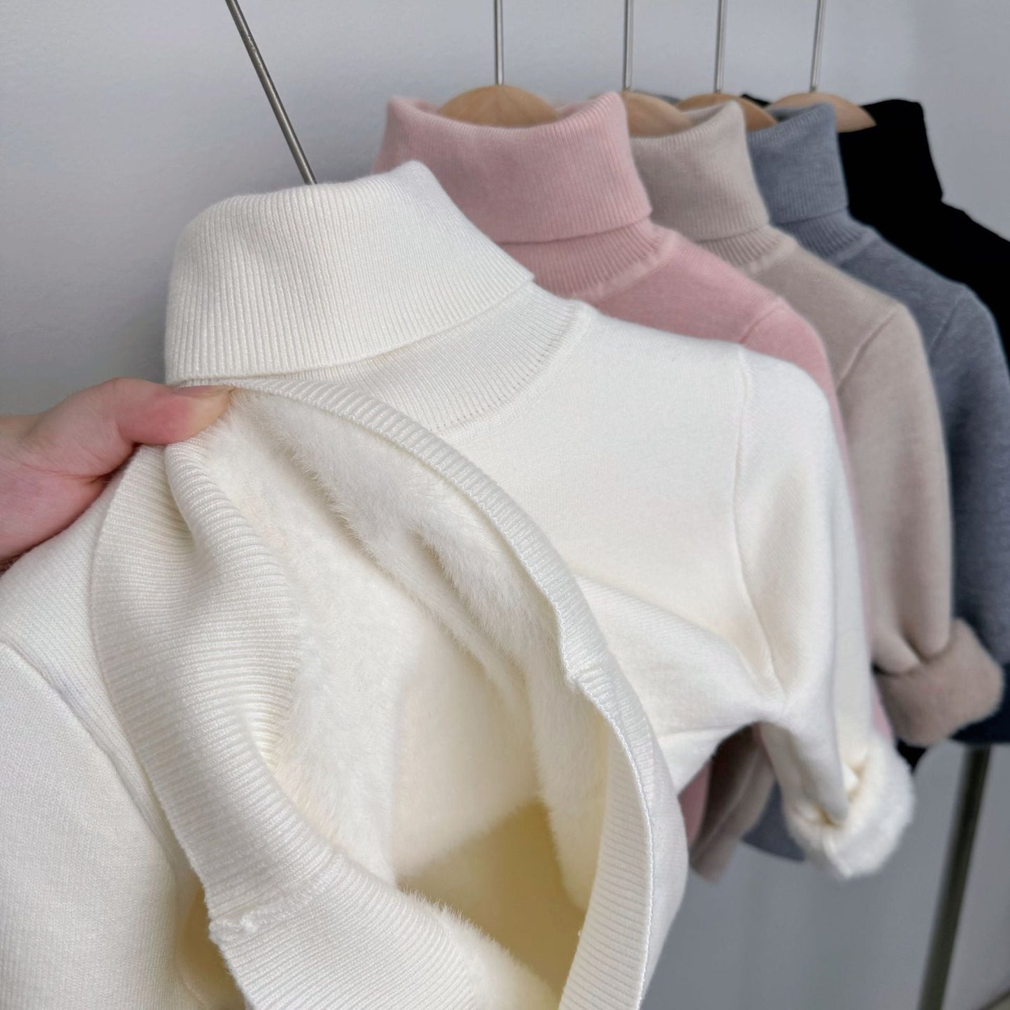 LUMI™ – Fleecegefütterter Strickpullover