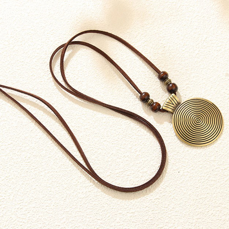 Vintage Etnische Hanger Ketting
