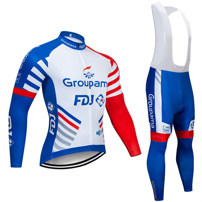 Teams - Professionele Cykelset met lange mouwen