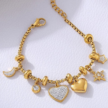 Boho Hart Armband