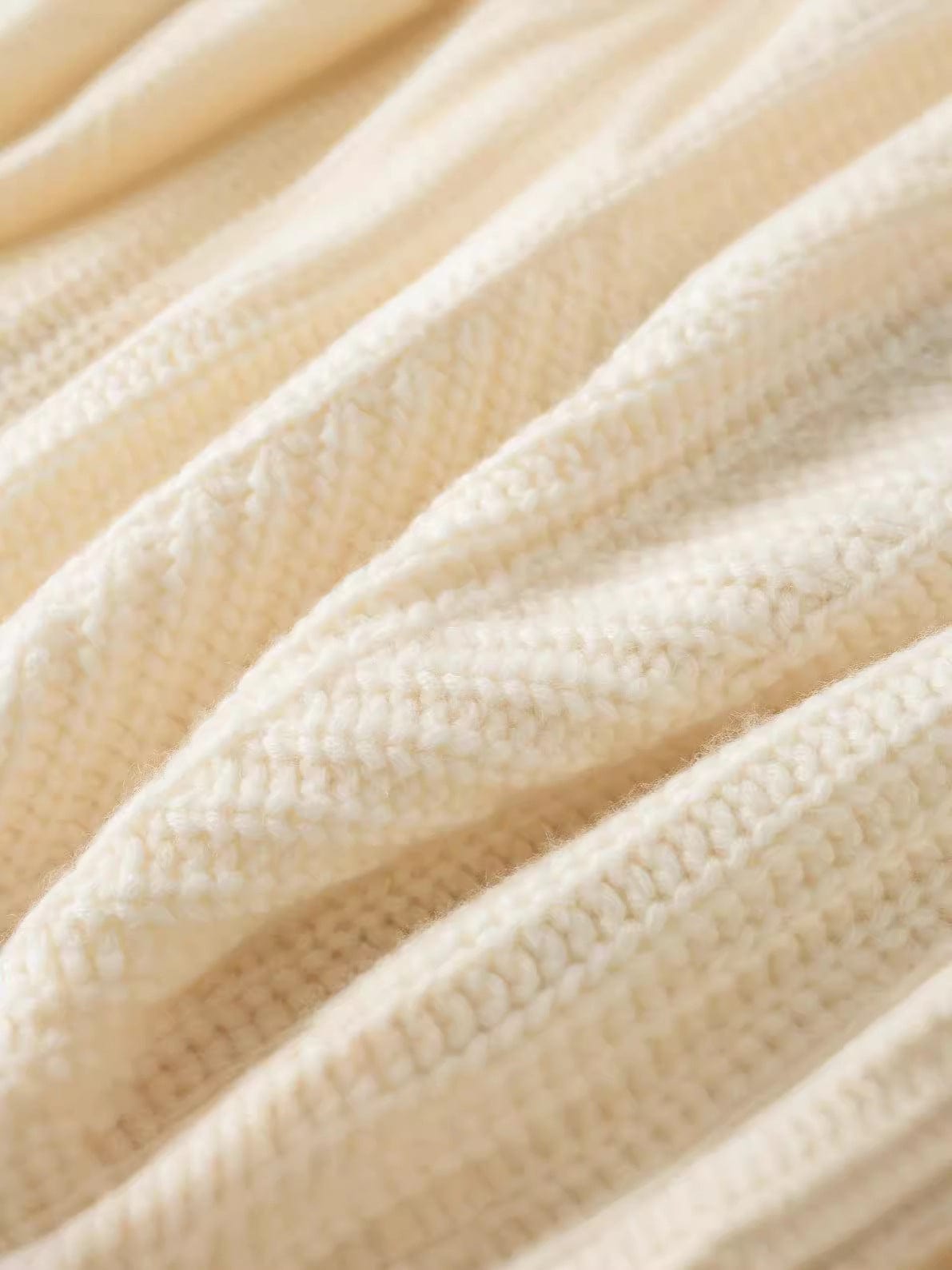 Vivienne comfortabel gebreid vest met knopen