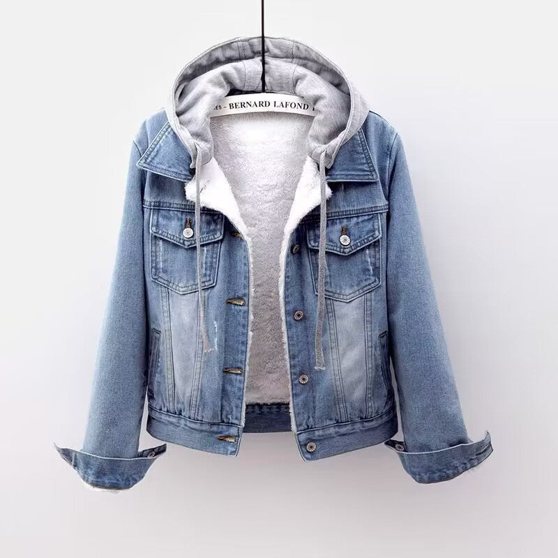 Everly Sherpa spijkerjack