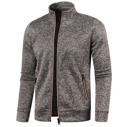 Kasper | Klassiek gebreid vest met rits