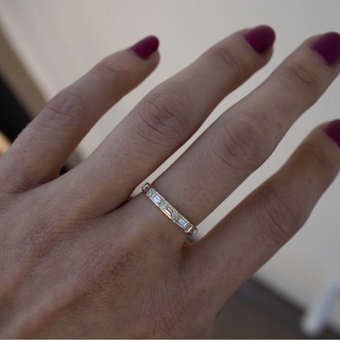 Isadora™ | Inlay kristallen ringenset