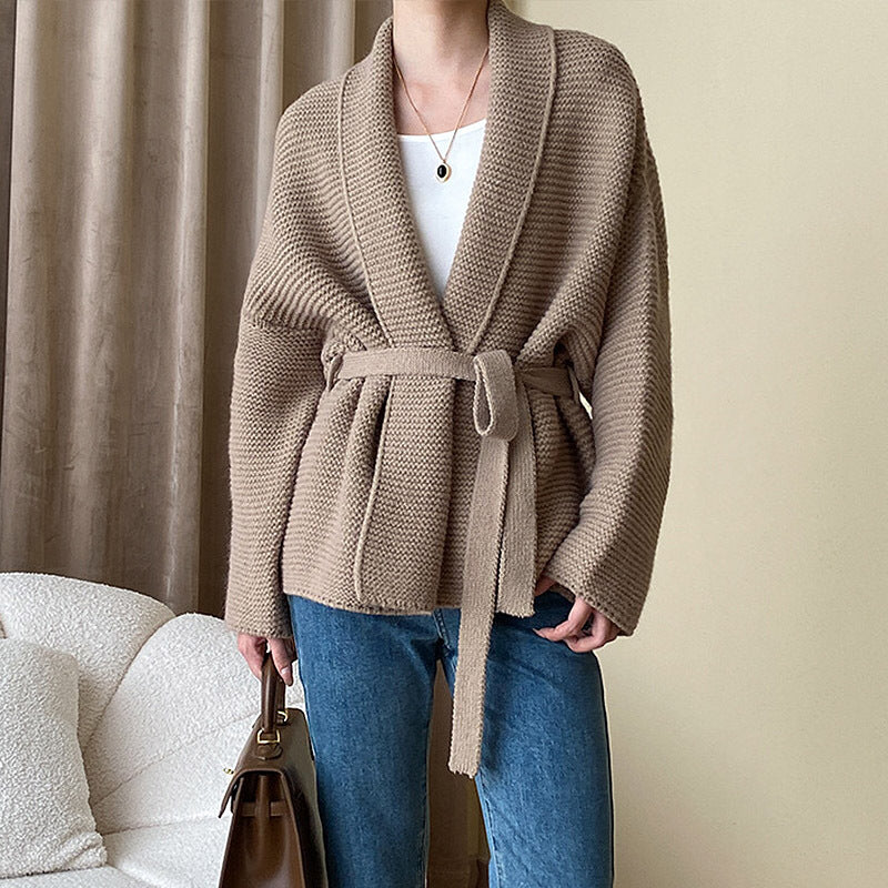 Rosalie wollen gebreid vest