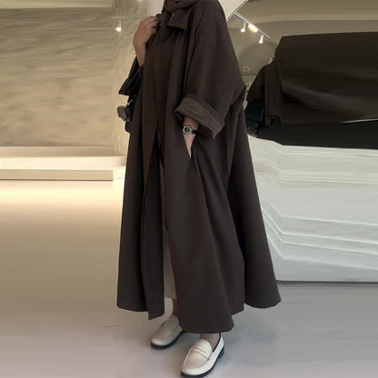 Calista - Manteau long oversize élégant