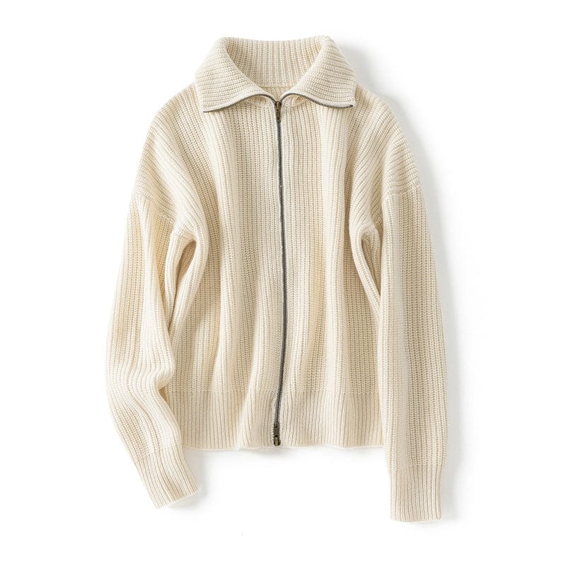 Camille comfortabel vest met rits