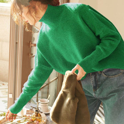 Georga | Casual coltrui met lange mouwen