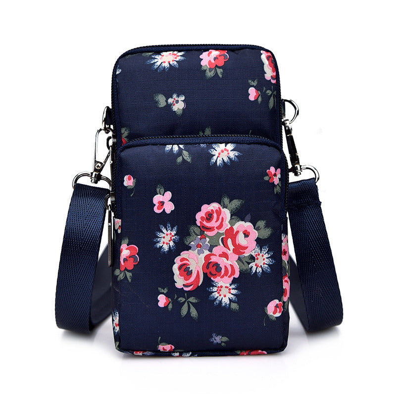 Vintage Tas met Bloemenprint