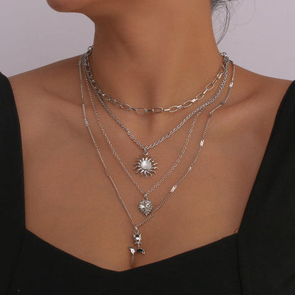 Collier Pendentif Vintage