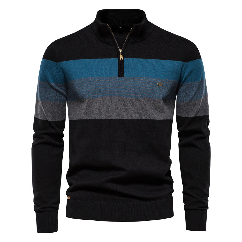 Matthew™ | Gestreifter Retro-Pullover
