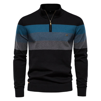 Matthew™ | Gestreifter Retro-Pullover